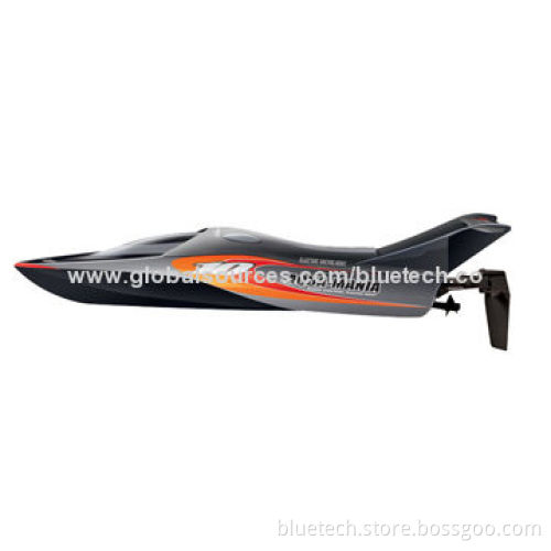 RC Racing Boat with 7.4V/800mAh Li-polymer Battery, Sized 36*12*10cm